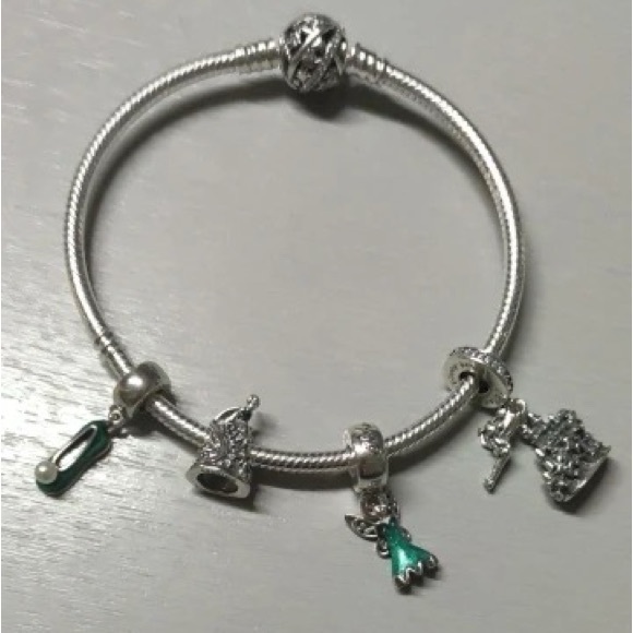 NWOT Pandora x Tinker Bell Celestial Thimble Charm - Picture 16 of 16